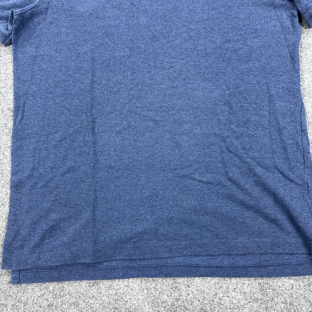 Polo Ralph Lauren Polo Shirt Mens L Blue Classic Fit Logo Casual Short Sleeve